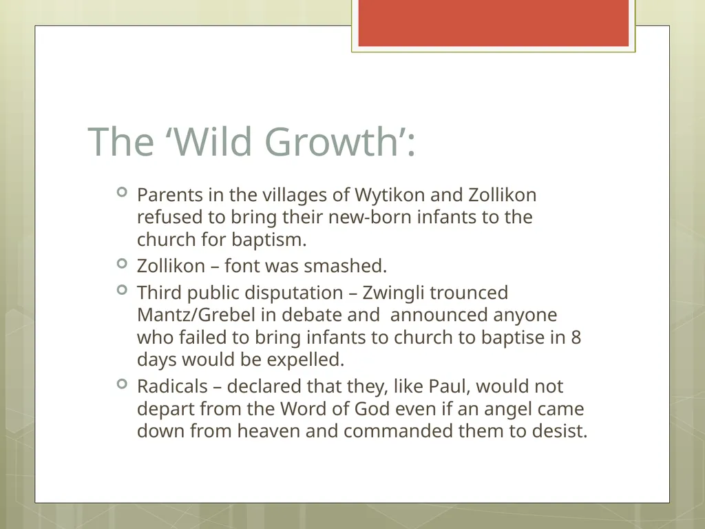 Religious Minorities The European World ‘Almighty - slide 12 of 45