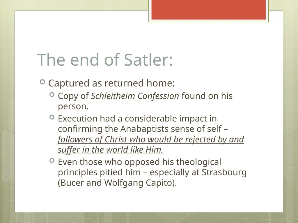 Religious Minorities The European World ‘Almighty - slide 18 of 45