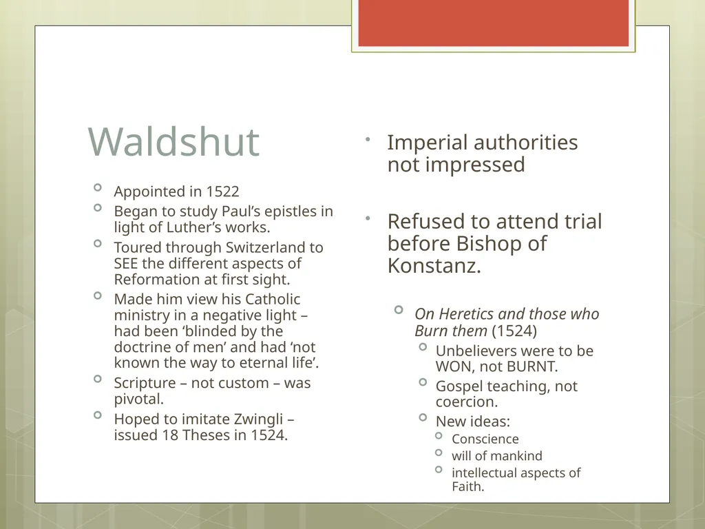 Religious Minorities The European World ‘Almighty - slide 23 of 45