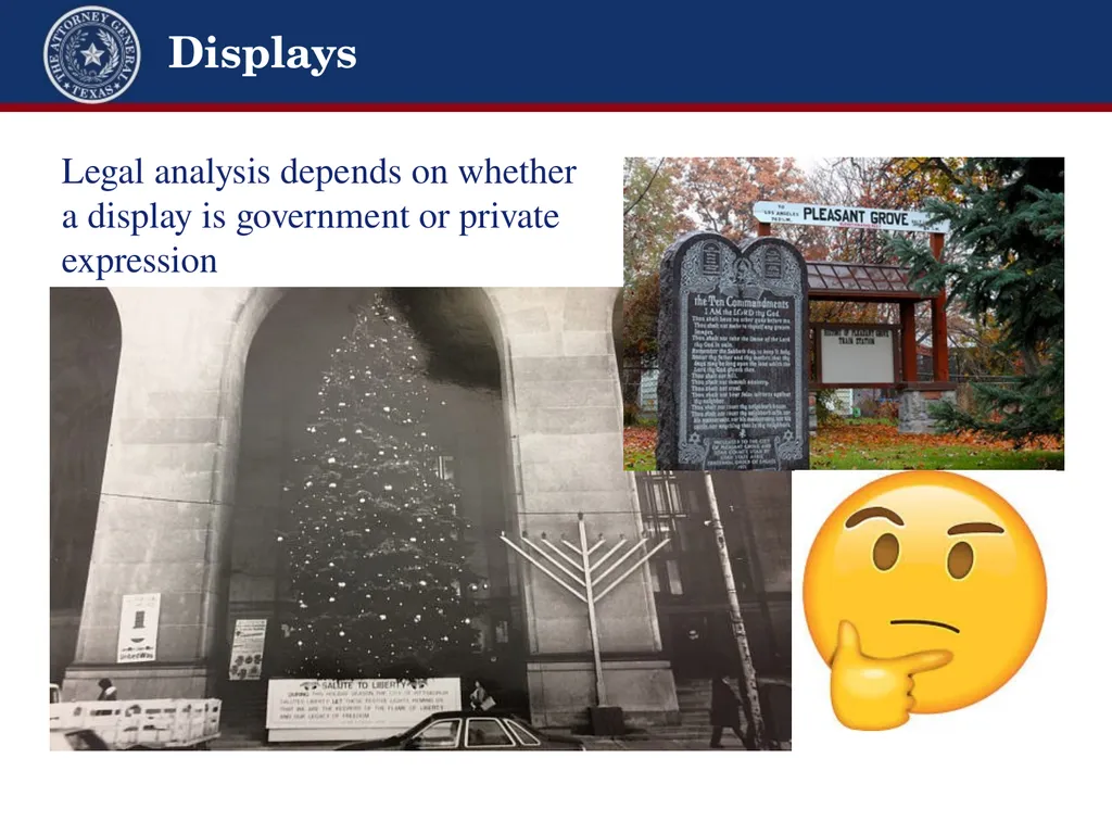 Religious Expression & State Regulation Overview & - slide 7 of 18