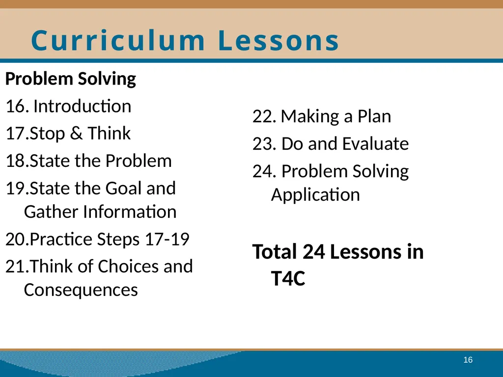 Thinking for a Change Integrated Cognitive - slide 16 of 38