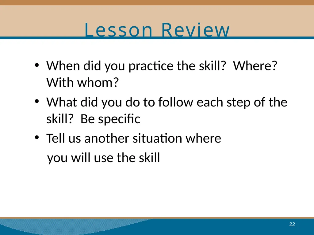 Thinking for a Change Integrated Cognitive - slide 22 of 38