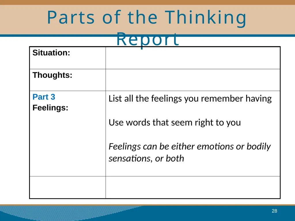 Thinking for a Change Integrated Cognitive - slide 28 of 38