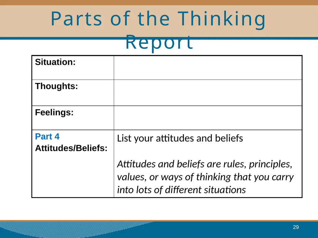 Thinking for a Change Integrated Cognitive - slide 29 of 38