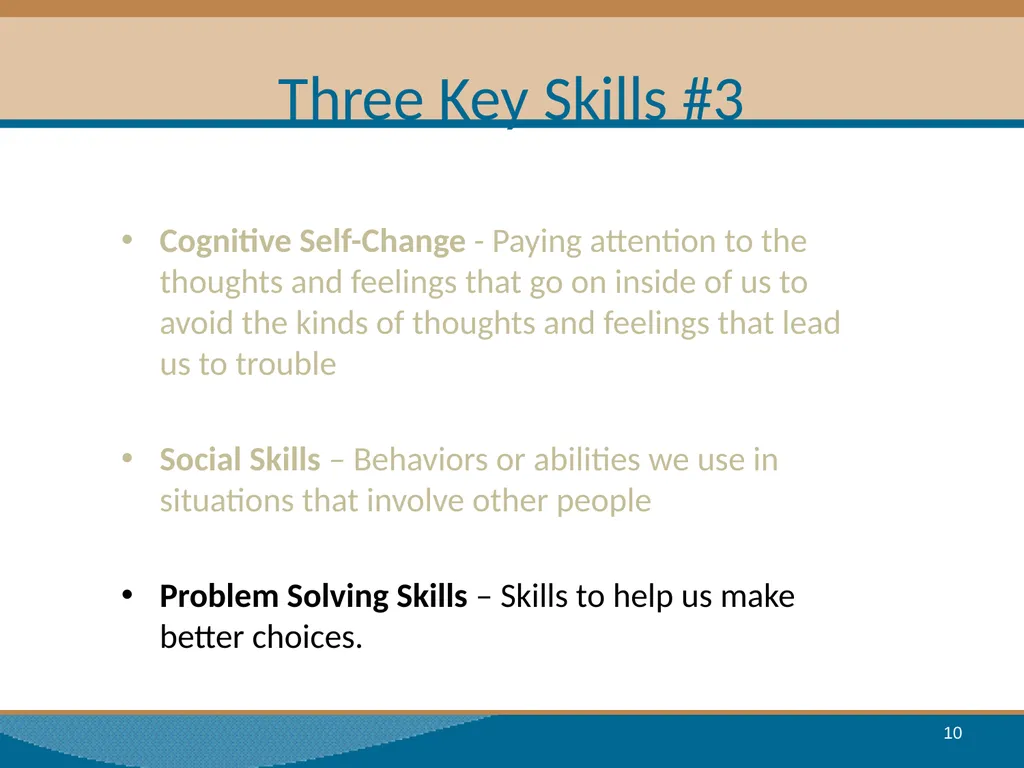 Thinking for a Change Integrated Cognitive - slide 10 of 38