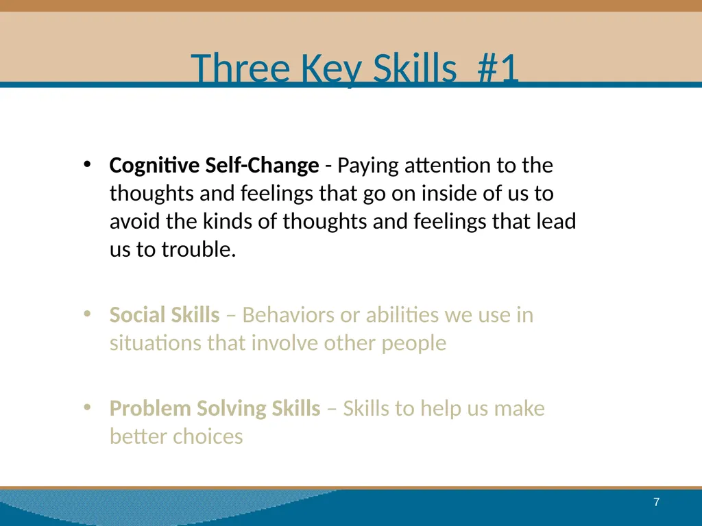 Thinking for a Change Integrated Cognitive - slide 7 of 38