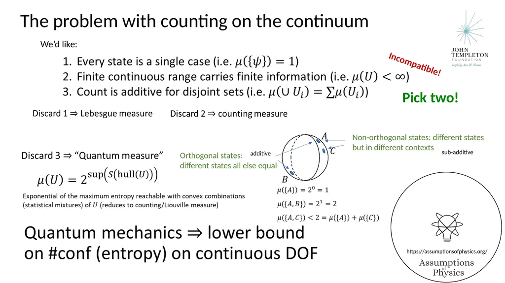 Reverse Physics for GR Gabriele Carcassi and - slide 6 of 9