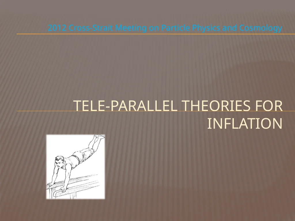 primordial fluctuations within tele-parallelism - slide 8 of 16