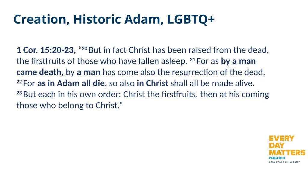 Faculty Theology Session 1 Overview Why host - slide 21 of 28