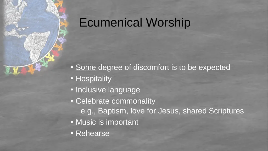 United Methodist Ecumenism 101 Rev. Dai Morgan - slide 34 of 36