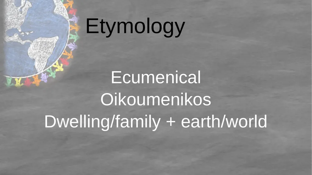 United Methodist Ecumenism 101 Rev. Dai Morgan - slide 4 of 36
