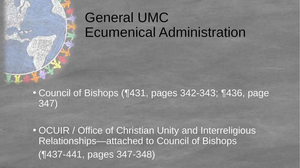 United Methodist Ecumenism 101 Rev. Dai Morgan - slide 27 of 36