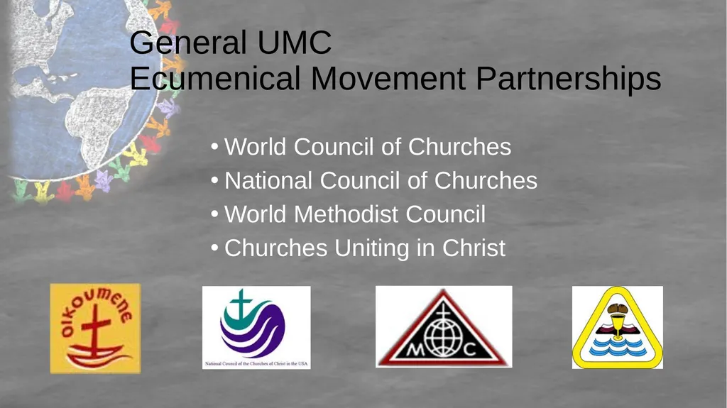 United Methodist Ecumenism 101 Rev. Dai Morgan - slide 30 of 36