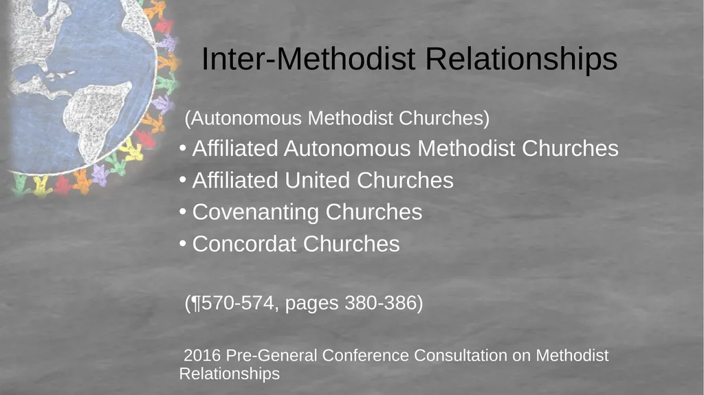 United Methodist Ecumenism 101 Rev. Dai Morgan - slide 29 of 36