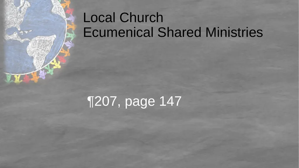United Methodist Ecumenism 101 Rev. Dai Morgan - slide 23 of 36