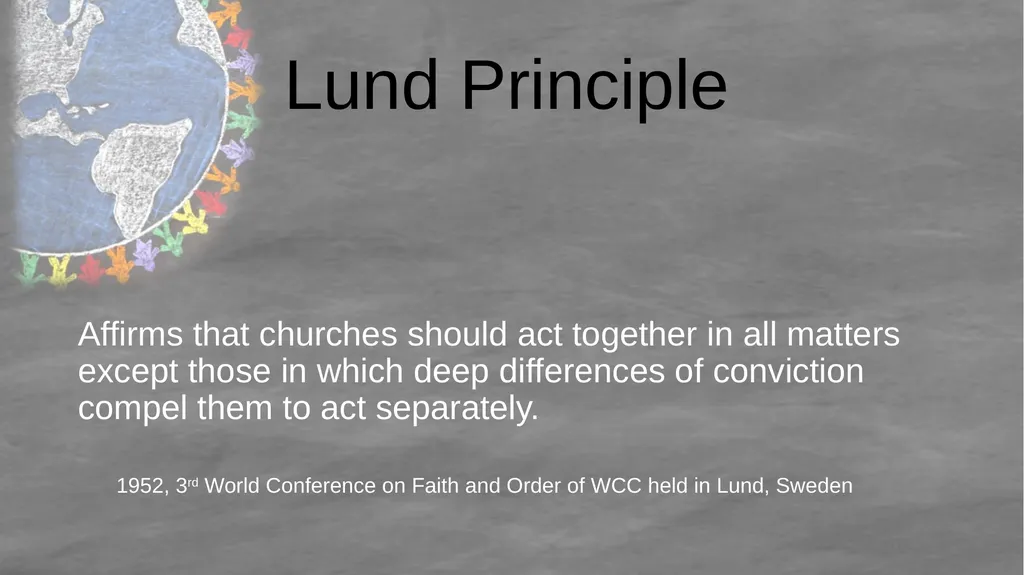 United Methodist Ecumenism 101 Rev. Dai Morgan - slide 13 of 36