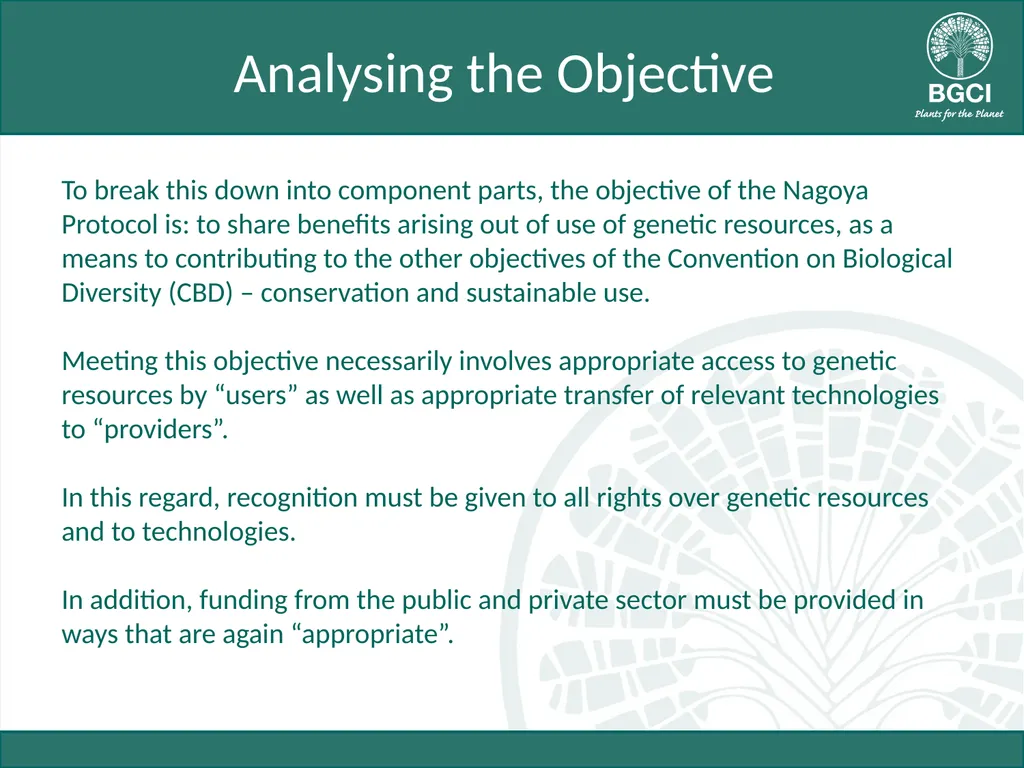 Module 3: Key Articles of the Nagoya Protocol on - slide 3 of 19