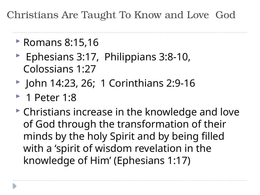 Systematic Theology Lecture 3: The Attributes of - slide 9 of 24