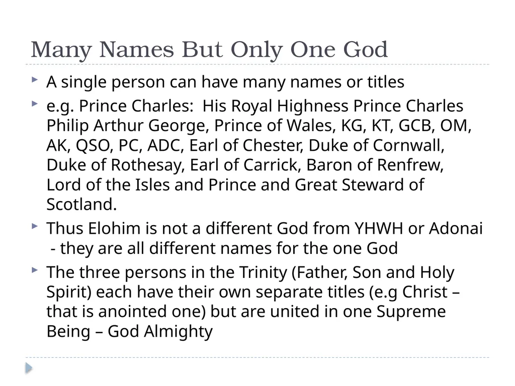 Systematic Theology Lecture 3: The Attributes of - slide 15 of 24