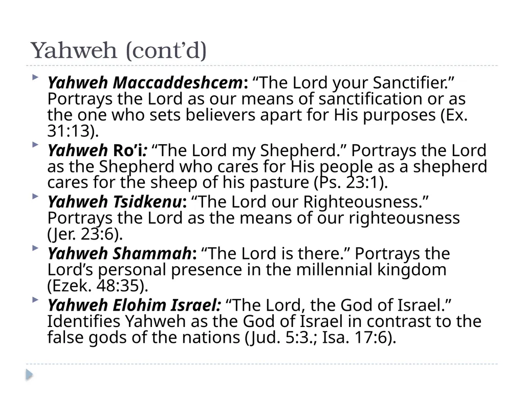 Systematic Theology Lecture 3: The Attributes of - slide 19 of 24
