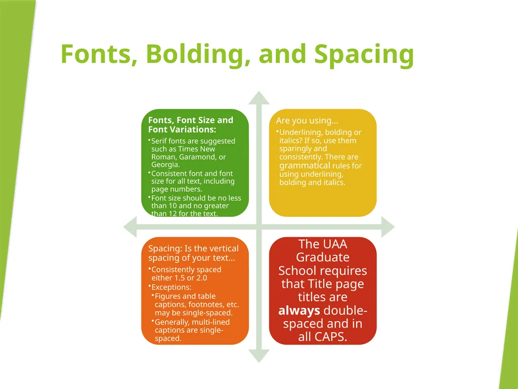 Formatting the Preliminary Pages of Your Thesis, - slide 7 of 23