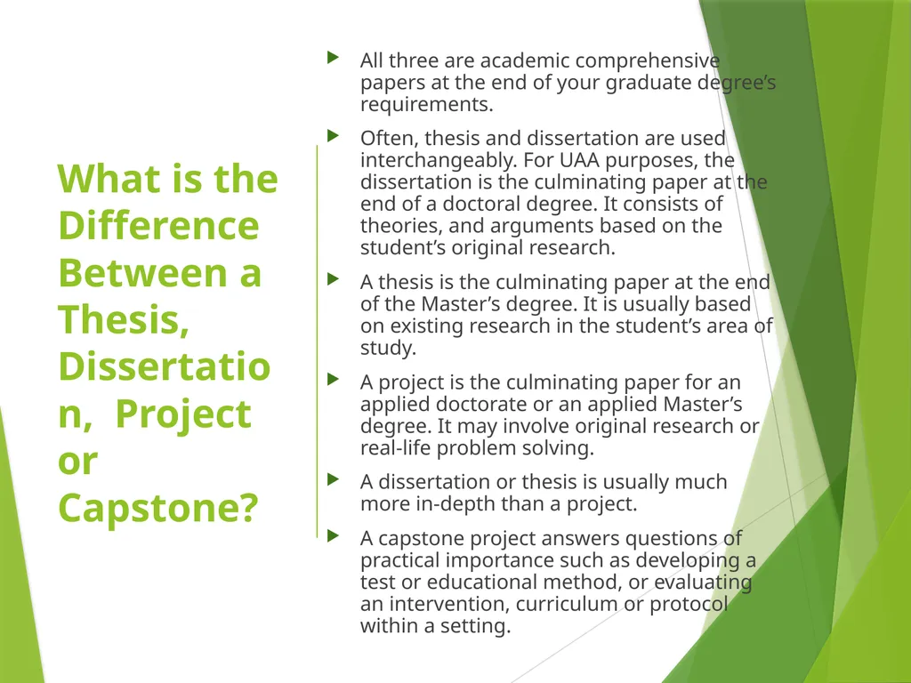 Formatting the Preliminary Pages of Your Thesis, - slide 5 of 23