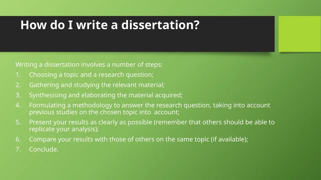 How to write a dissertation Professor Paolo - slide 3 of 33