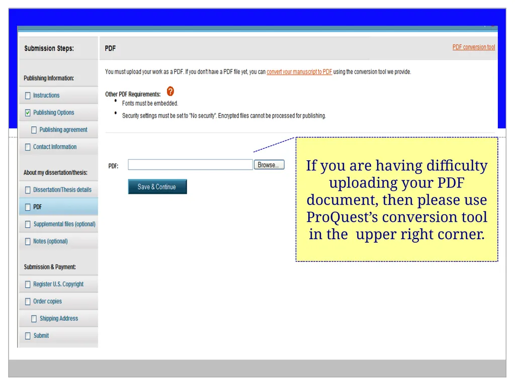 Electronic Theses/Dissertation (ETD) Submissions - slide 12 of 16