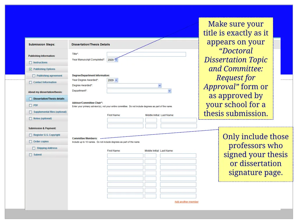 Electronic Theses/Dissertation (ETD) Submissions - slide 10 of 16