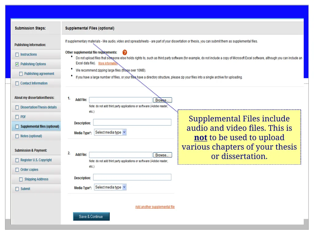Electronic Theses/Dissertation (ETD) Submissions - slide 13 of 16