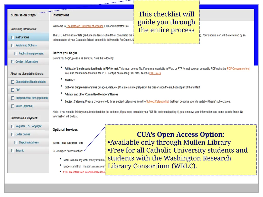 Electronic Theses/Dissertation (ETD) Submissions - slide 9 of 16