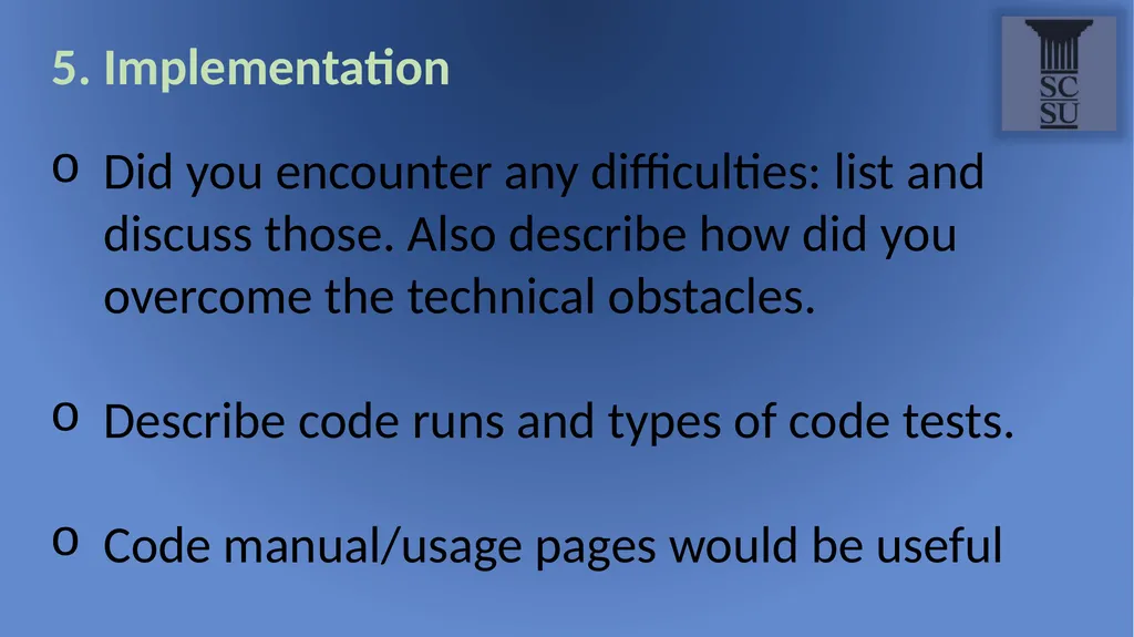 Computer Science Department Title: Thesis Template - slide 18 of 28