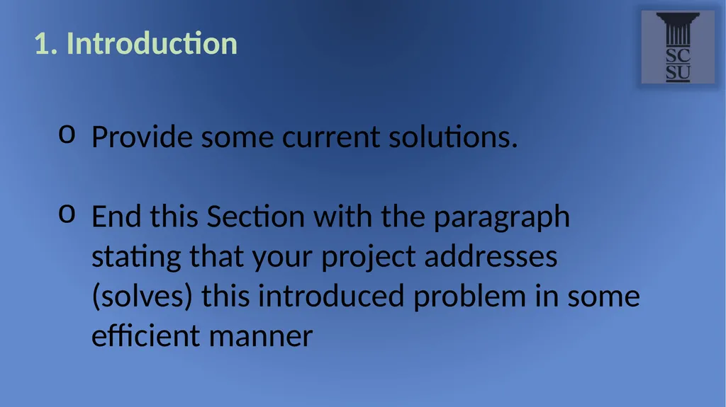 Computer Science Department Title: Thesis Template - slide 6 of 28
