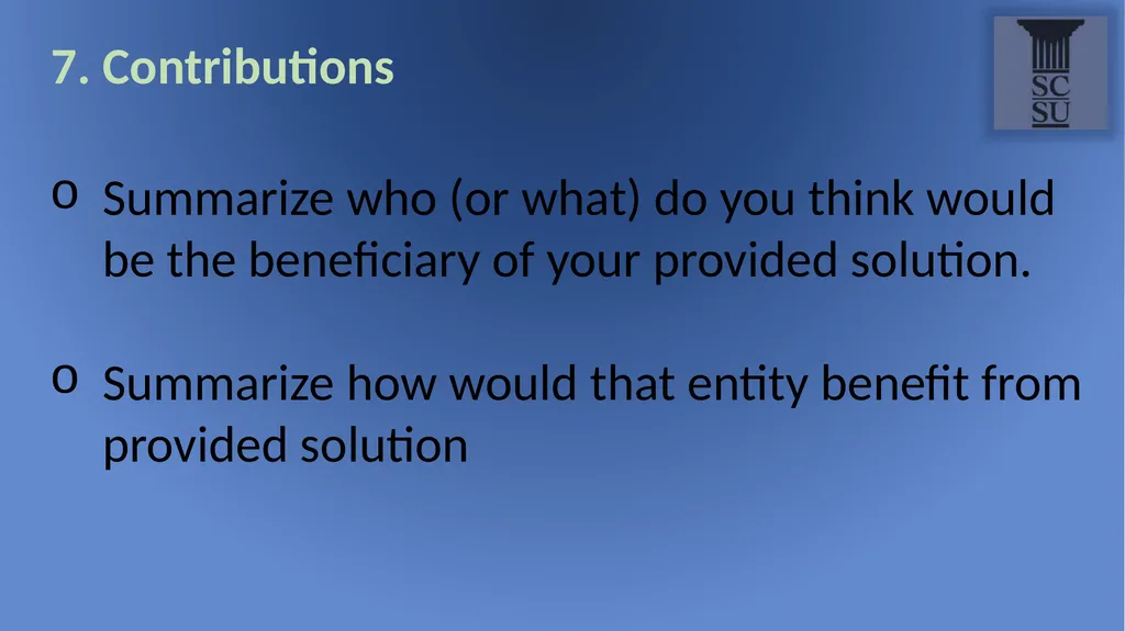 Computer Science Department Title: Thesis Template - slide 25 of 28