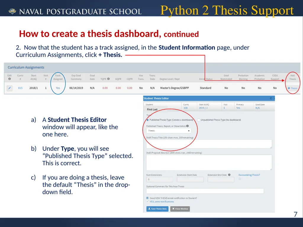 Python 2 Thesis Support All Users: How to Add a - slide 8 of 12