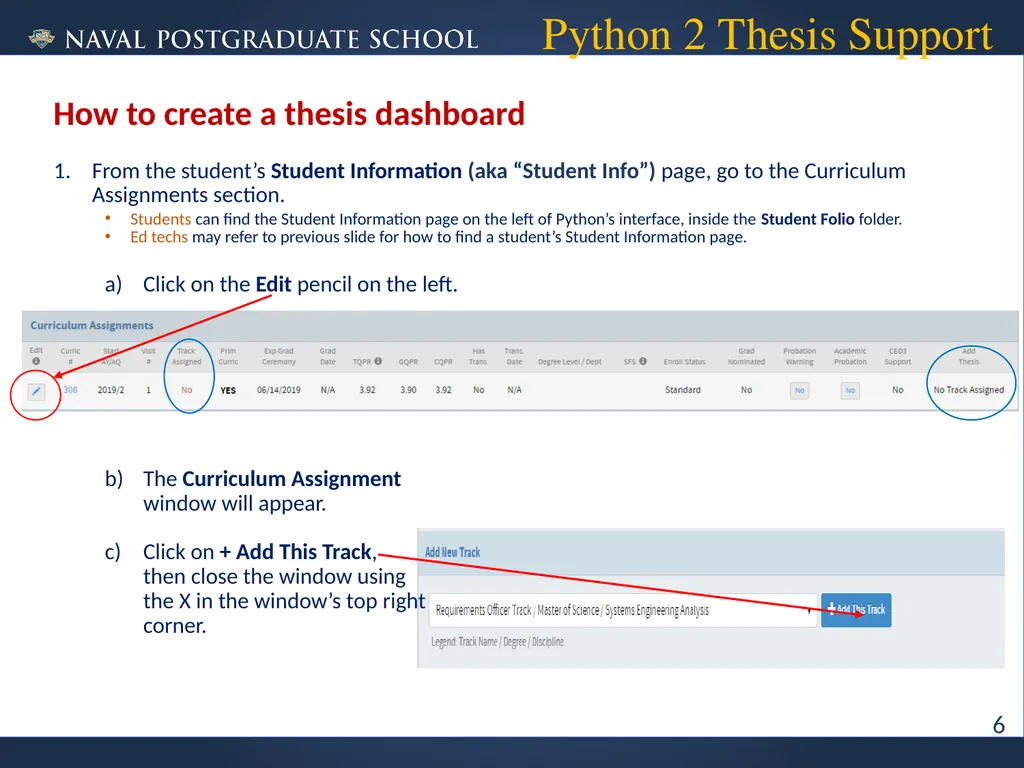 Python 2 Thesis Support All Users: How to Add a - slide 7 of 12
