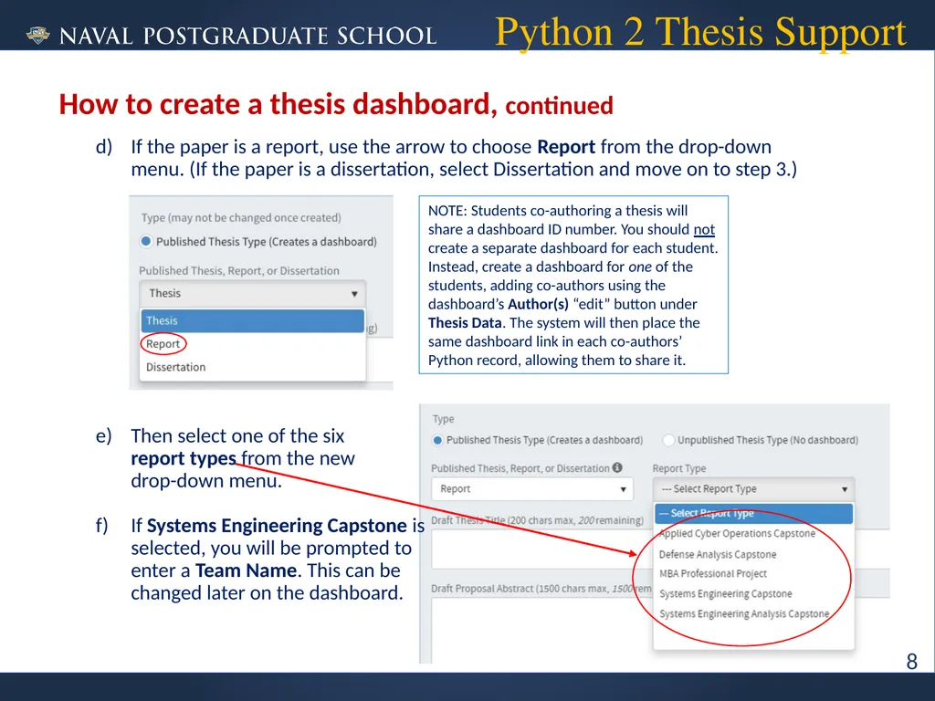 Python 2 Thesis Support All Users: How to Add a - slide 9 of 12