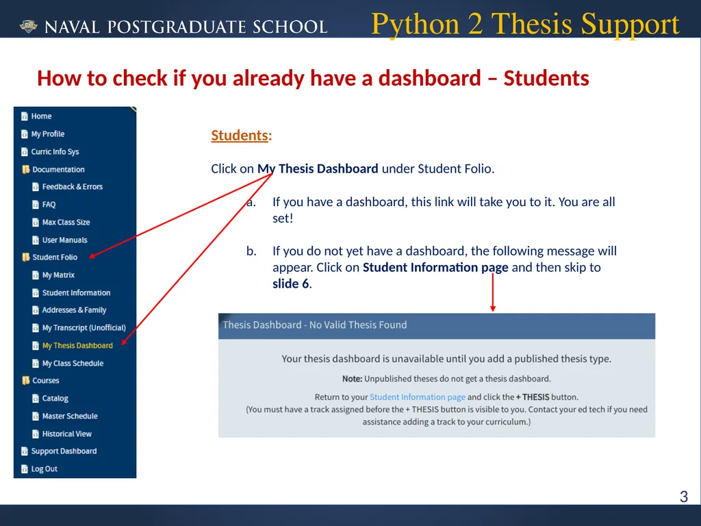 Python 2 Thesis Support All Users: How to Add a - slide 4 of 12