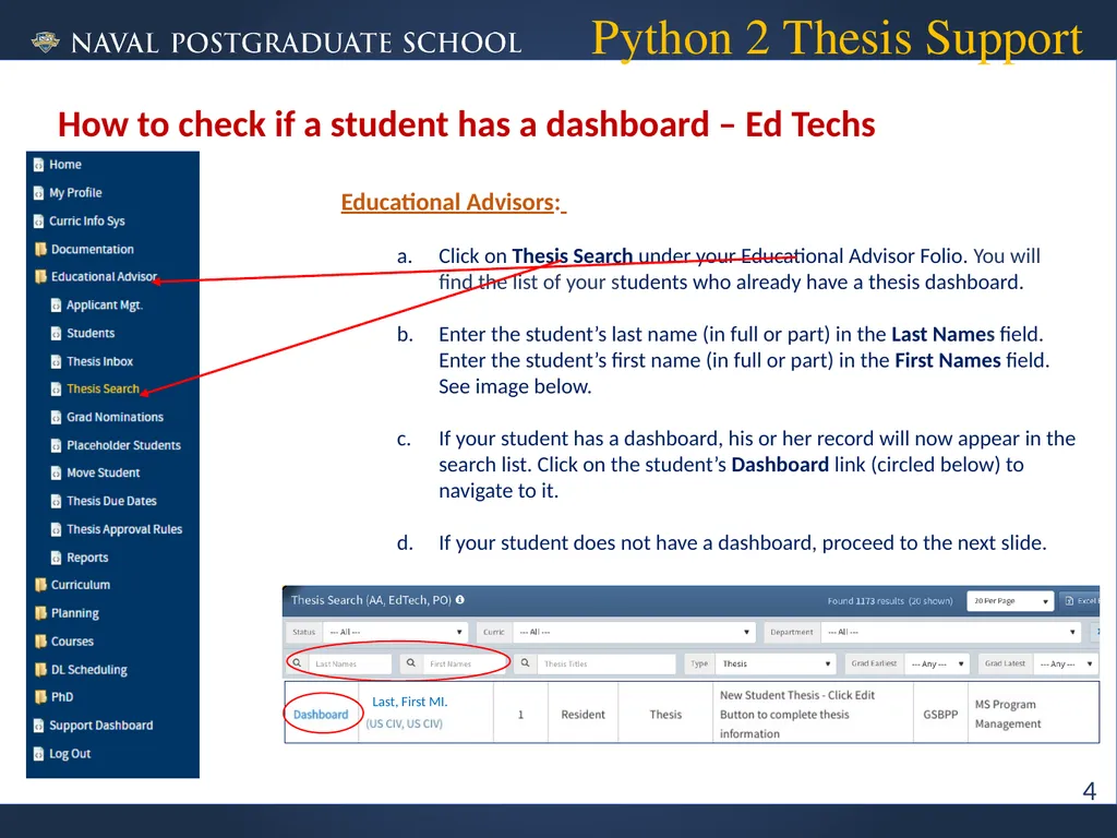 Python 2 Thesis Support All Users: How to Add a - slide 5 of 12