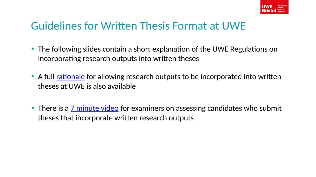 Guidelines on MPhil/PhD written thesis format at - slide 2 of 8