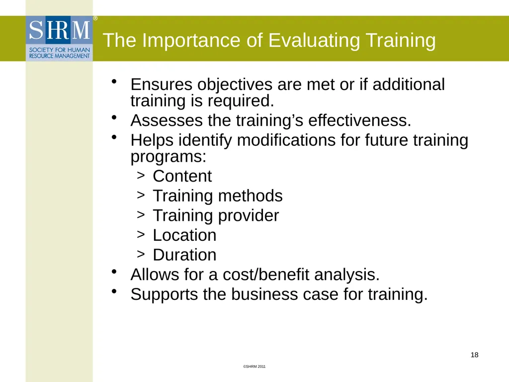 Southwood School: A Case Study in Training and - slide 18 of 23