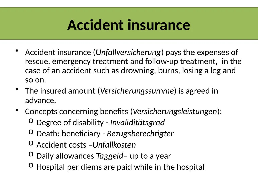 INSIGHTS INTO THE AUSTRIAN INSURANCE INDUSTRY - slide 8 of 30