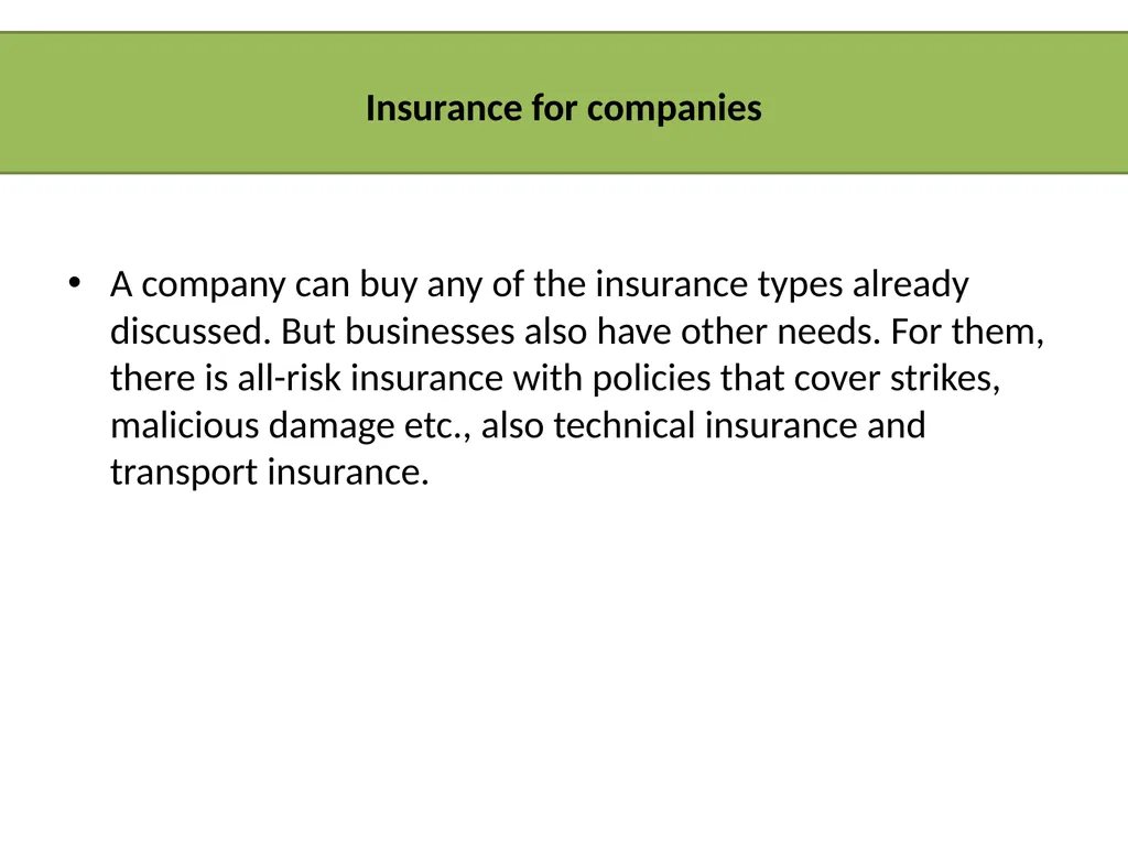 INSIGHTS INTO THE AUSTRIAN INSURANCE INDUSTRY - slide 25 of 30