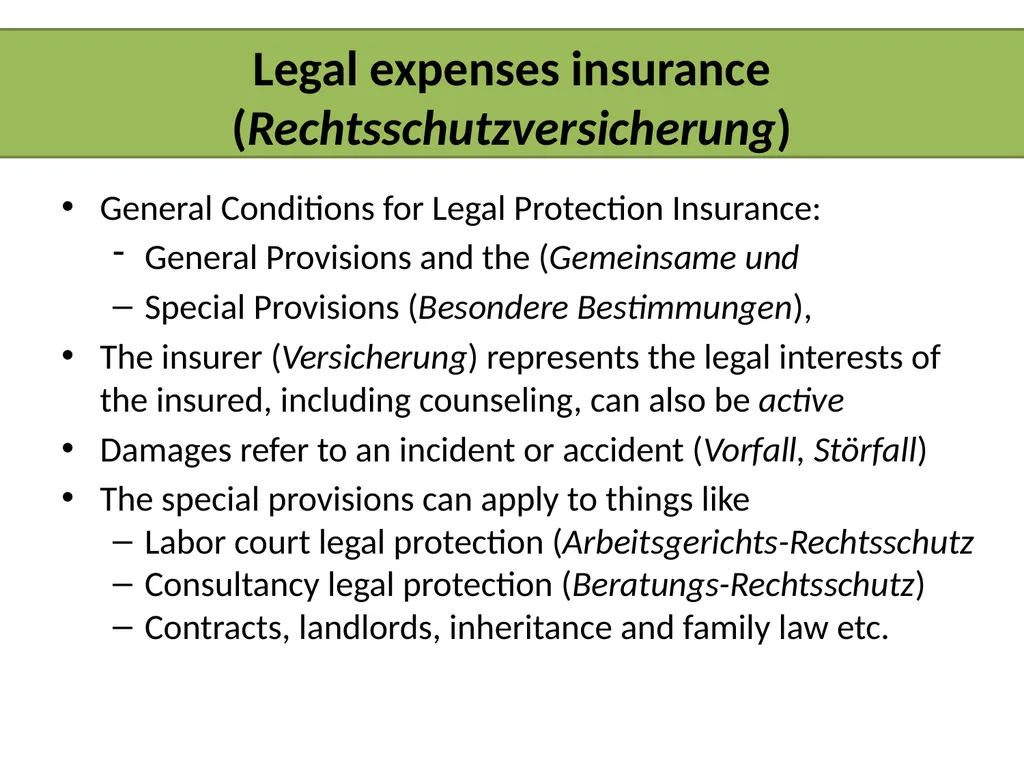INSIGHTS INTO THE AUSTRIAN INSURANCE INDUSTRY - slide 23 of 30