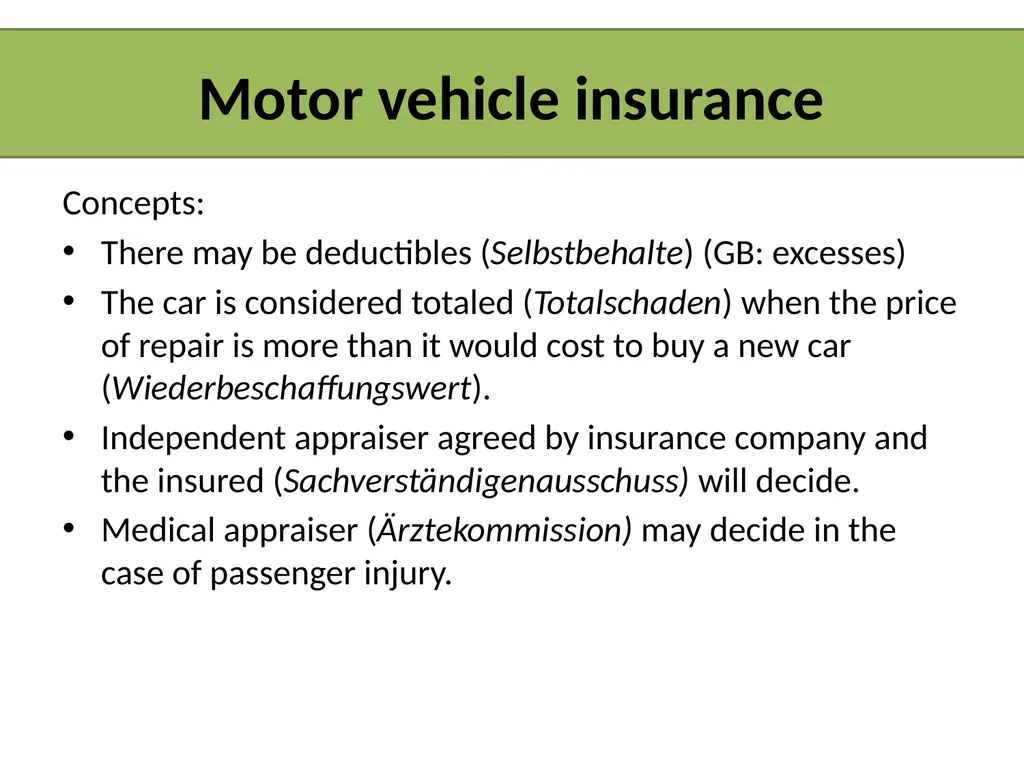 INSIGHTS INTO THE AUSTRIAN INSURANCE INDUSTRY - slide 22 of 30