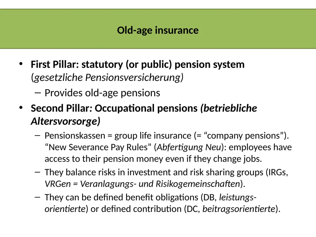INSIGHTS INTO THE AUSTRIAN INSURANCE INDUSTRY - slide 12 of 30
