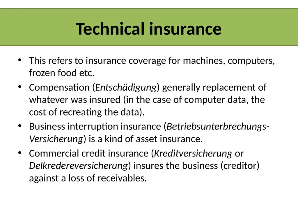 INSIGHTS INTO THE AUSTRIAN INSURANCE INDUSTRY - slide 28 of 30