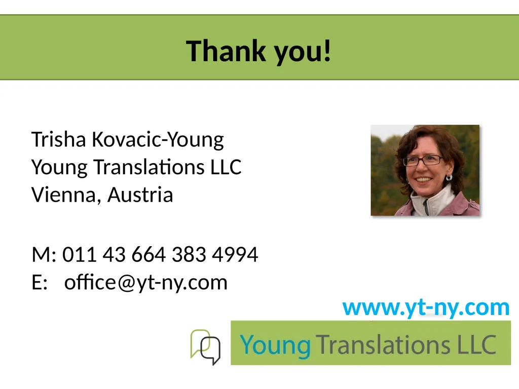 INSIGHTS INTO THE AUSTRIAN INSURANCE INDUSTRY - slide 30 of 30