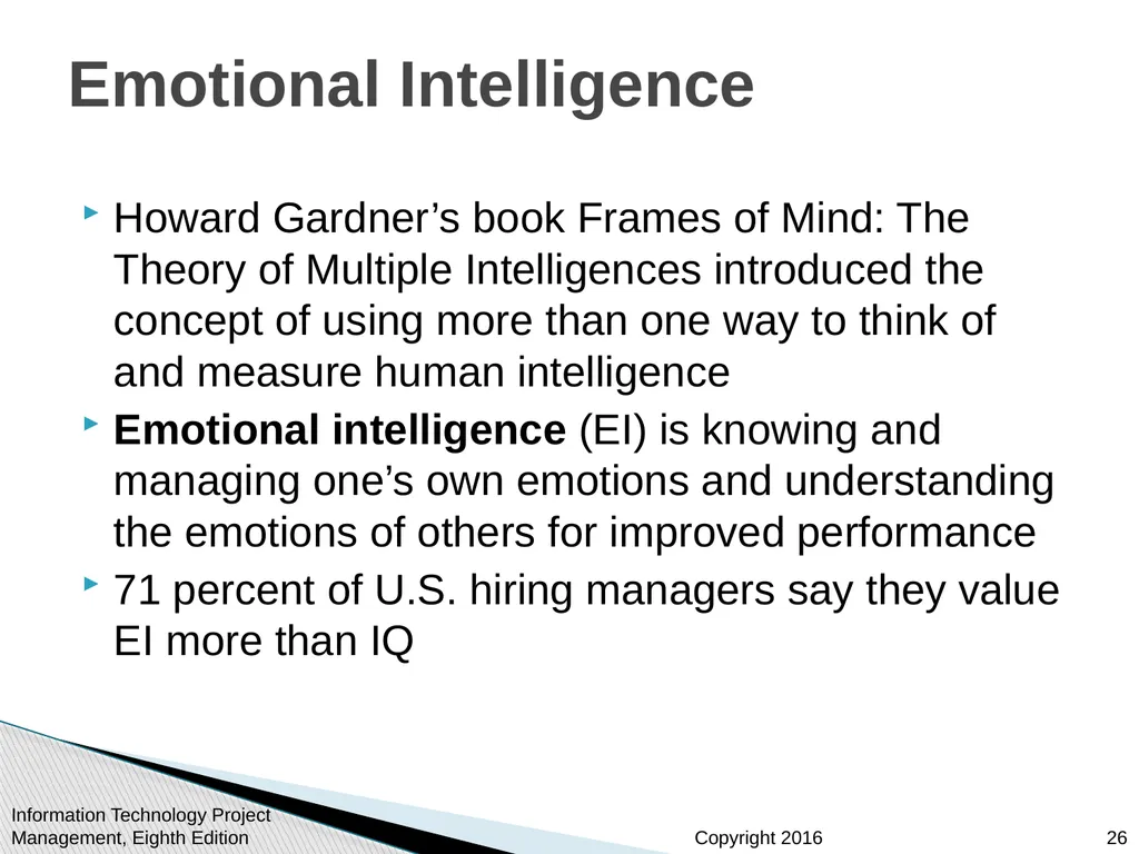 Chapter 9: Project Human Resource Management - slide 26 of 64