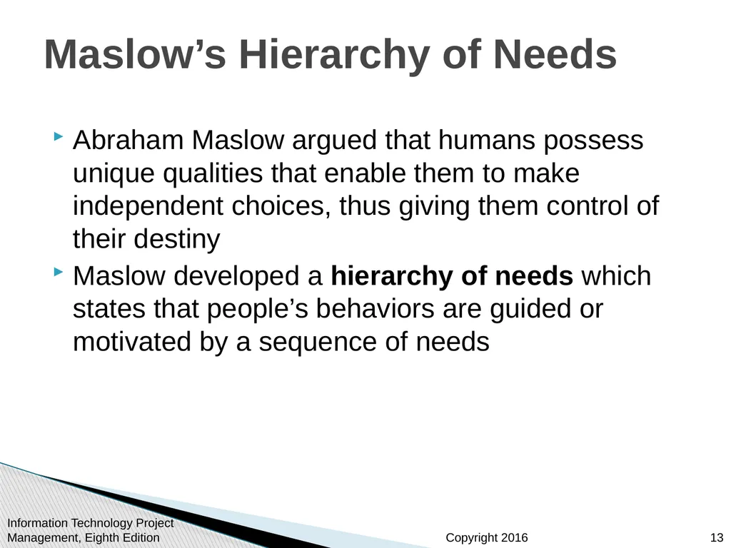 Chapter 9: Project Human Resource Management - slide 13 of 64